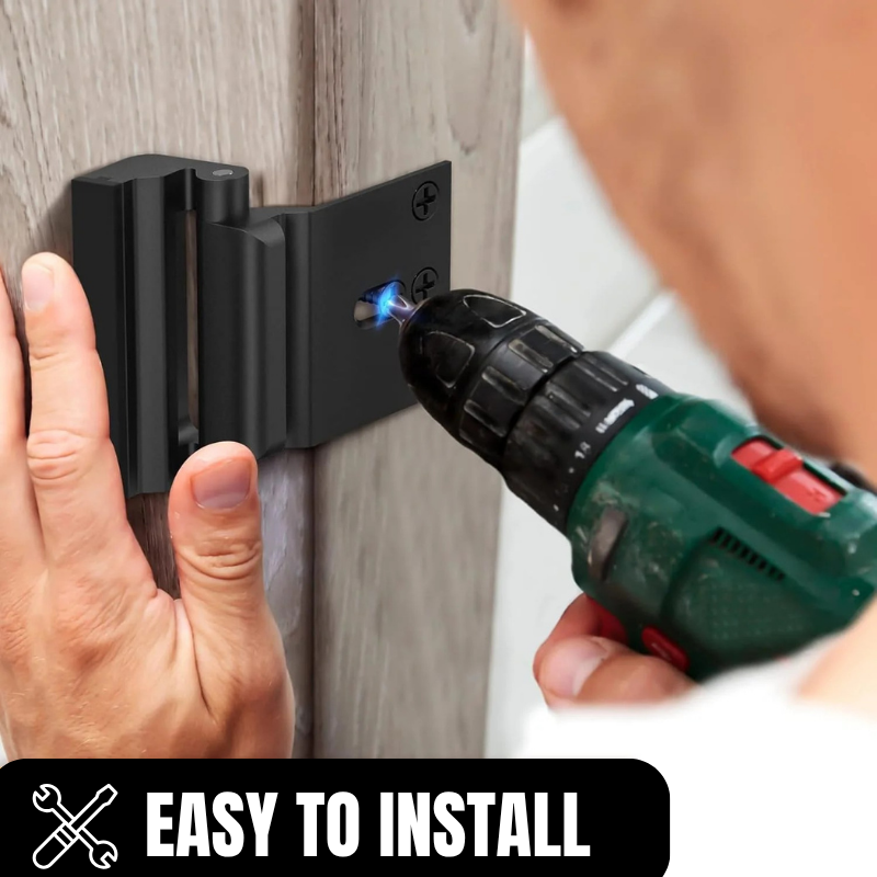 Elariom Smart Door Reinforcement Lock – 800 lbs Protection