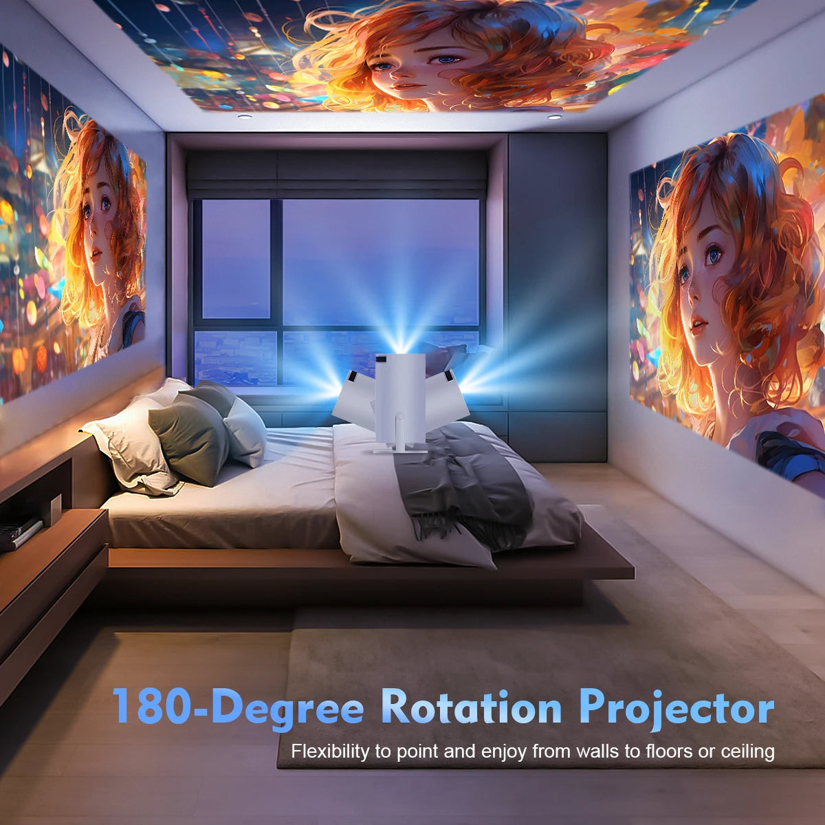 Elariom™ Mini Projector